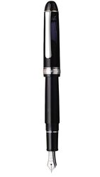 PLATINUM - Platinum PNB18000#3776 Century Silver Trim7 Black Diamond Dolma Kalem
