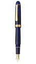 Platinum PNB20000#3776 Century Gold Trim 51 Chartres Blue Music Uç Dolma Kalem - Thumbnail