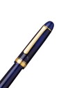 Platinum PNB20000#3776 Century Gold Trim 51 Chartres Blue Music Uç Dolma Kalem - Thumbnail
