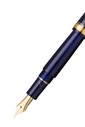 Platinum PNB20000#3776 Century Gold Trim 51 Chartres Blue Music Uç Dolma Kalem - Thumbnail