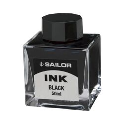 SAILOR - Sailor Basic Şişe Mürekkep 50Ml Black 13-1007-220