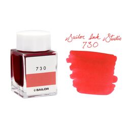SAILOR - Sailor Studio Serisi 20Ml Kırmızı Mürekkep - 730 (1)