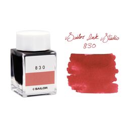 SAILOR - Sailor Studio Serisi 20Ml Kırmızı Mürekkep - 830 (1)