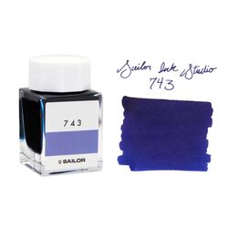 SAILOR - Sailor Studio Serisi 20Ml Mavi Mürekkep - 743 (1)