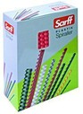 SARFF - SARFF 12mm PLASTİK SPİRAL BEYAZ 100'LÜ (40-60syf)