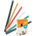 SARFF - SARFF 6mm PLASTİK SPİRAL SİYAH 100 ADET