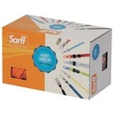 SARFF - SARFF METAL KLİPSLİ KURDELA KIRMIZI 50'Lİ 