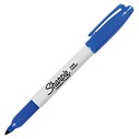 SHARPIE - Sharpie Permanent Markör Fine Uç Mavi (8 Adet)