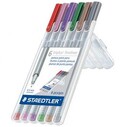 STAEDTLER - STAEDTLER TRIPLUS ÜÇGEN FİNELİNER 0,3mm NATURE 6'LI