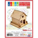 SÜDOR - SÜDOR MD1-02 AHŞAP MAKET ÇİFTLİK EV