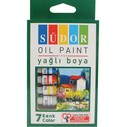 SÜDOR - SÜDOR SD721 YAĞLI BOYA SET 7x8,5ml