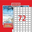 TANEX - TANEX 17x25mm BİLGİSAYAR ETİKETİ