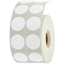 TANEX - TANEX 25mm NOKTA ETİKETİ 2500'LÜ BEYAZ