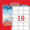 TANEX - TANEX 35x55mm BİLGİSAYAR ETİKETİ