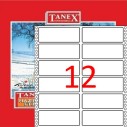 TANEX - TANEX 35x97mm BİLGİSAYAR ETİKETİ