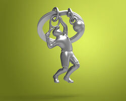 Metalmorphose - Tenis Anahtarlık (1)