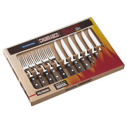 Tramontina - Tramontina Churrasco 21199/903 Çatal Bıçak Barbekü Seti (12li Kutu)