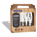 Tramontina Churrasco 21199/905 Çatal, Kaşık, Biftek-Steak Bıçağı Seti (24lü Kutu)​ - Thumbnail