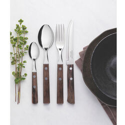 TRAMONTINA - Tramontina Churrasco 21199/905 Çatal, Kaşık, Biftek-Steak Bıçağı Seti (24lü Kutu)​ (1)
