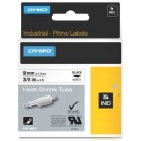 DYMO - DYMO 18053 RHİNOPRO ISIYLA KÜÇÜLEN ŞERİT (9mmx1,5mt) BEYAZ-SİYAH