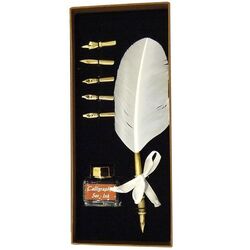 STEELPEN - Steelpen Kaligrafi Seti CS-0208 (Beyaz)