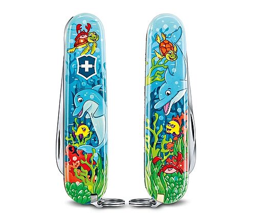 Victorinox 0.2373.E1 My First Victorinox Yunus Desenli Çakı ve Boyama Kitabı - 3