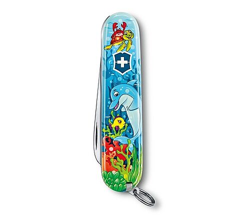 Victorinox 0.2373.E1 My First Victorinox Yunus Desenli Çakı ve Boyama Kitabı - 4