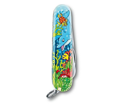 Victorinox 0.2373.E1 My First Victorinox Yunus Desenli Çakı ve Boyama Kitabı - 5