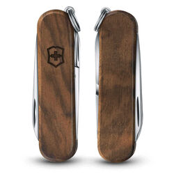 Victorinox - Victorinox 0.6221.63 Classic SD Wood Çakı, Ceviz Ağacı (1)