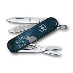 VICTORINOX - Victorinox 0.6223.2AQU Classic SD Zodiac Signs 58mm Çakı, Kova Burcu