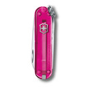 VICTORINOX ÇAKI - Victorinox 0.6223.T5G Classic Şeffaf Pembe Çakı (1)