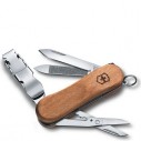 Victorinox 0.6461.63 NailClip Wood 580 Tırnak Makaslı Çakı - Thumbnail