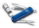 VICTORINOX ÇAKI - Victorinox 0.6463.T2 Tırknak Makaslı Şeffaf Mavi Çakı