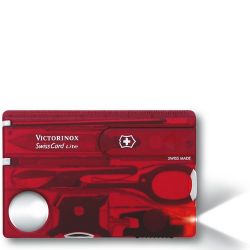 Victorinox - Victorinox 0.7300.T SwissCard Lite Ruby