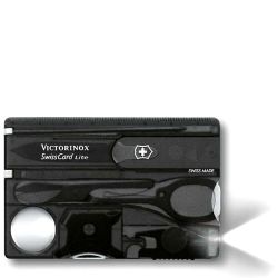 VICTORINOX ÇAKI - Victorinox 0.7333.T3 SwissCard Lite Onyx