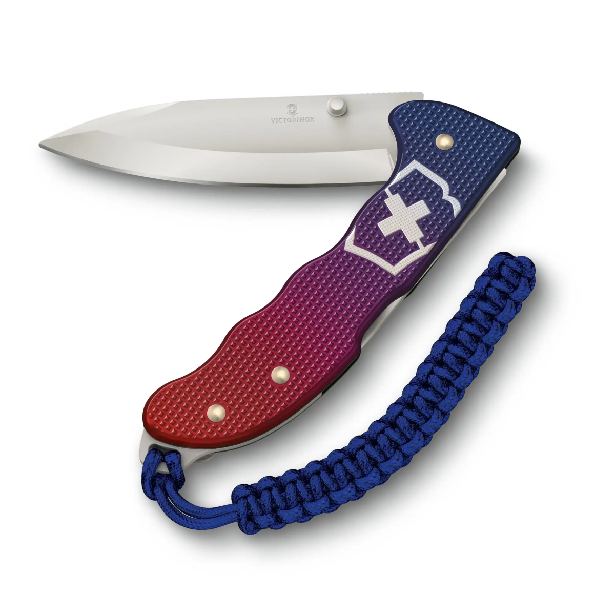 VICTORINOX ÇAKI - Victorinox 0.9415.D221 Evoke Alox Çakı, Mavi-Kırmızı (1)