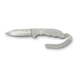 Victorinox - Victorinox 0.9415.D26 Evoke Alox Çakı, Gümüş (1)