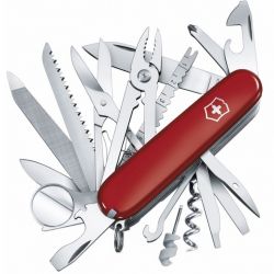 Victorinox - Victorinox 1.6795.LB1 SwissChamp (33) Deri Kılıflı Çakı (Blisterli)