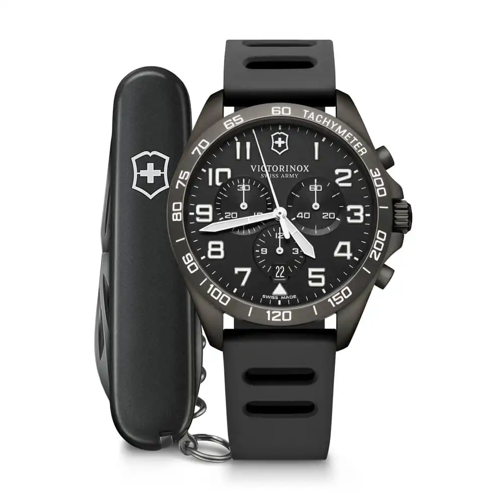 Victorinox - Victorinox 241926.1 FieldForce Chrono Quartz Erkek Kol Saati