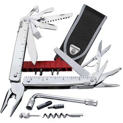 VICTORINOX ÇAKI - Victorinox 3.0338.L SwissTool Plus 1 (Naylon Kılıflı)