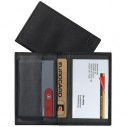 VICTORINOX TRAVEL GEAR - Victorinox 4.0873.V SwissCard Suni Deri Cüzdan