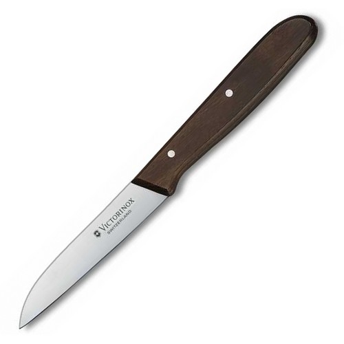 Victorinox 5.0400 8cm Gül Ağacı Düz Soyma Bıçağı