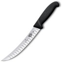 VICTORINOX MUTFAK - Victorinox 5.7223.20D Flut Ağız Dual Grip Fibrox Kasap Bıçağı 20 cm