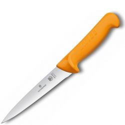 VICTORINOX MUTFAK - Victorinox 5.8412.13 Swibo 13cm Eğik Kenar Doğrama Bıçağı