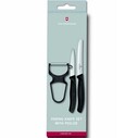 Victorinox - Victorinox 6.7113.35 Soyma Bıçağı Seti, 3 Parça Siyah 