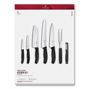 VICTORINOX - Victorinox 6.7133.71G Swiss Classic 7 Parça Mutfak Seti, Siyah