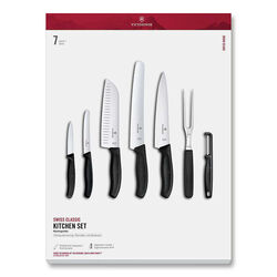 VICTORINOX - Victorinox 6.7133.71G Swiss Classic 7 Parça Mutfak Seti, Siyah