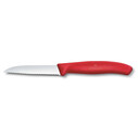 VICTORINOX - Victorinox 6.7431.C1 Swiss Classic 8cm Tırtıklı Soyma Bıçağı, Kırmızı