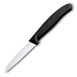 VICTORINOX MUTFAK - Victorinox 6.7433 8cm Tırtıklı Soyma Bıçağı