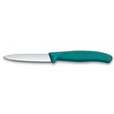 Victorinox - Victorinox 6.7604.C1 Swiss Classic 8cm Düz Soyma Bıçağı, Yeşil